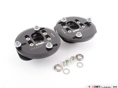 Turner Motorsports Front Adjustable Camber/Caster Plates - Street polyurethane bushings - Eurosport Performance