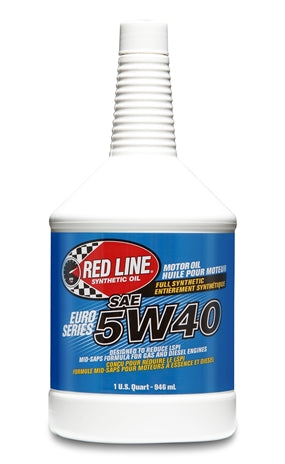 Huile moteur Red Line Oil Euro-Series 5W40 (quart)