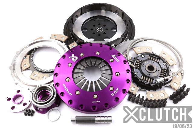 XClutch Stage 5 - 9.0" Twin Disc Sprung Ceramic Clutch Kit - Subaru WRX STI Limited (2015)