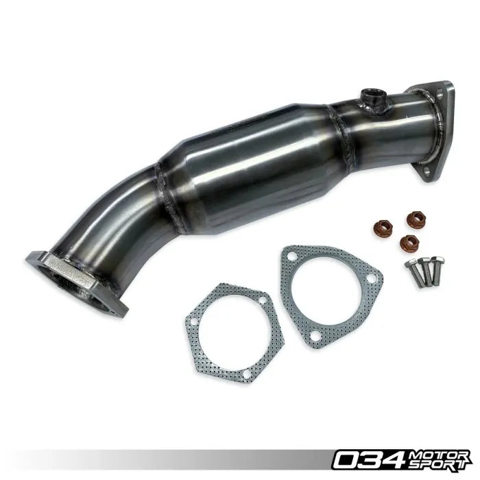 034Motorsport High Flow Racing Catalytic Converter - B5 & B6 Audi A4 1.8T - Eurosport Performance