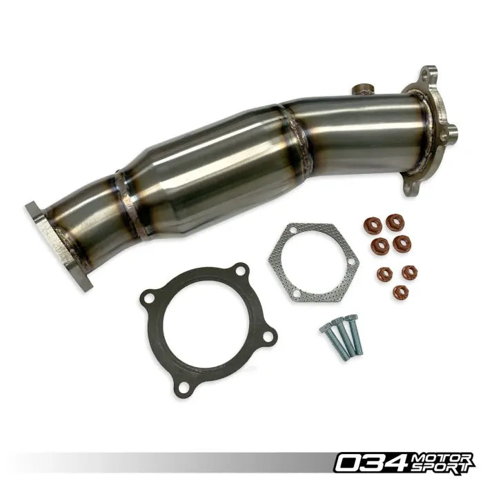 034Motorsport High Flow Racing Catalytic Converter - Audi B7 A4 - Eurosport Performance