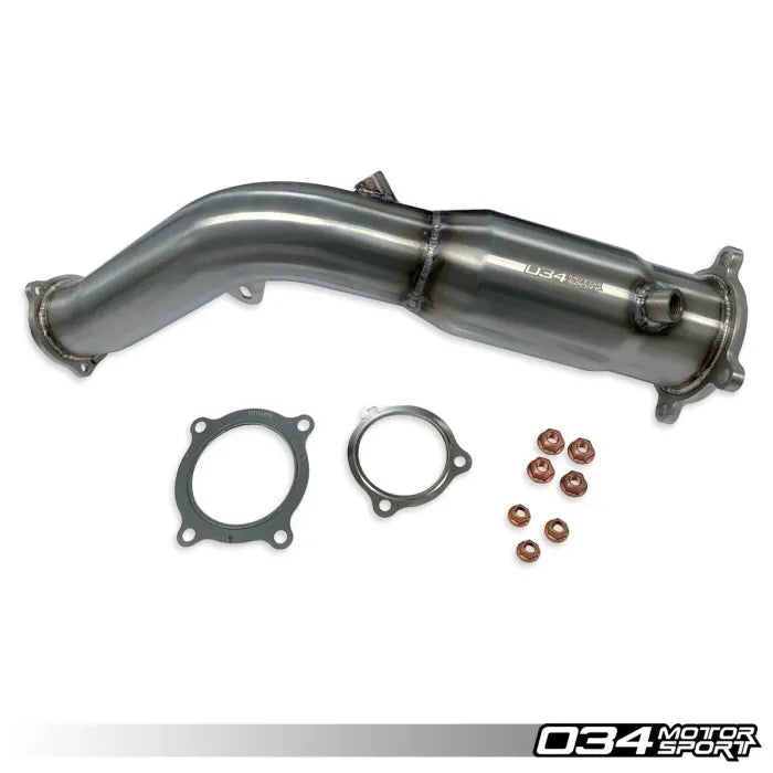 034Motorsport High-Flow Racing Catalytic Converter - Audi A4/A5/Q5 (B8 & 8.5) - Eurosport Performance