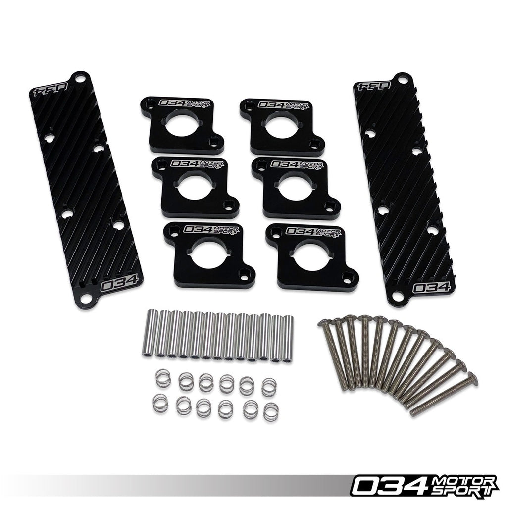 034Motorsport Billet Aluminum Coil Pack Hold Down Bracket Kit for Audi B5 S4/RS4 & C5 A6/Allroad 2.7T