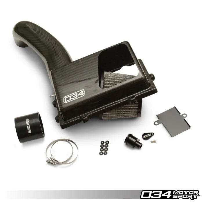 034Motorsport X34 Carbon Fiber Open Top Cold Air Intake - Audi & VW (1.8T/2.0T)