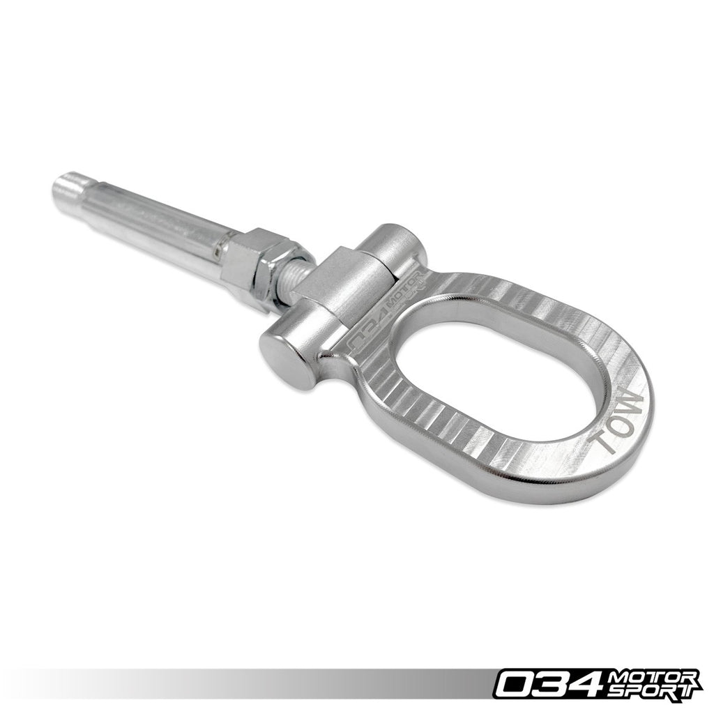 034Motorsport Motorsport Stainless Steel Tow Hook - 145mm for Audi B8/B8.5