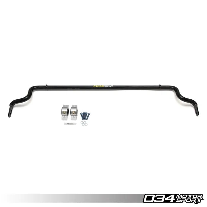 034Motorsport Adjustable Solid Rear Sway Bar, B8/B8.5 Audi Q5/SQ5 & C7/C7.5 A6/S6/RS6/A7/S7/RS7