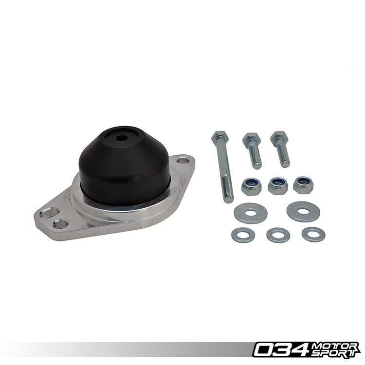 034Motorsport Motor Mount, Audi I5, Motorsport Spec, Billet Aluminum & Delrin