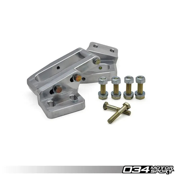 034Motorsport Billet Aluminum Rear Subframe Reinforcement Kit - Audi A4/S4/RS4 - Eurosport Performance