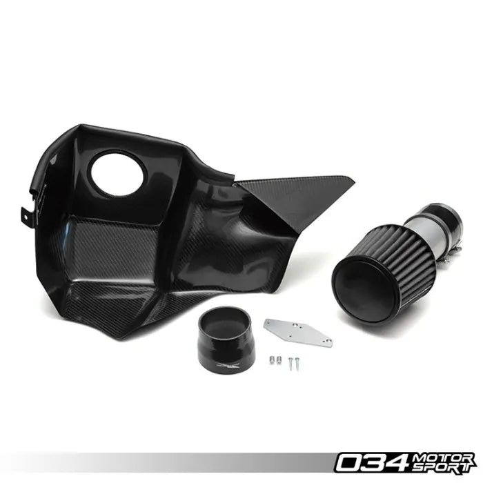 Admission d'air froid en fibre de carbone 034Motorsport X34 (CAI) pour Audi S4/RS4 2.7T B5