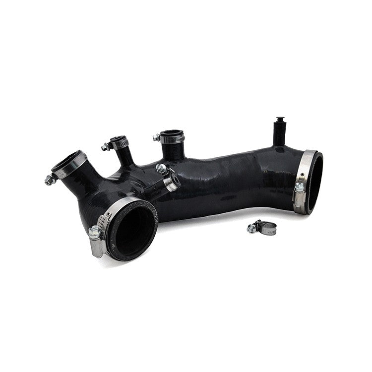 034Motorsport Turbo Inlet Hose, 2.0" Silicone, Longitudinal B5/B6 Audi A4 1.8T K04/F21 w/ TT225 MAF