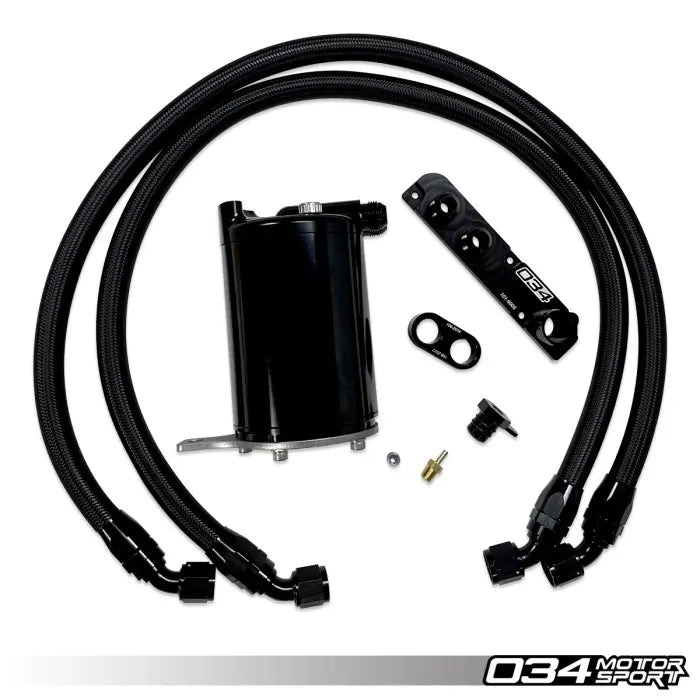 034Motorsport Catch Can Kit - 8J/8P Audi TT/A3 & MK5 Volkswagen GTI/GLI - Eurosport Performance