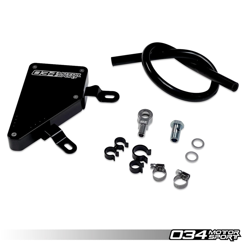 034Motorsport Billet Aluminum DSG Breather Catch Can Kit for Audi 8V.5 RS3