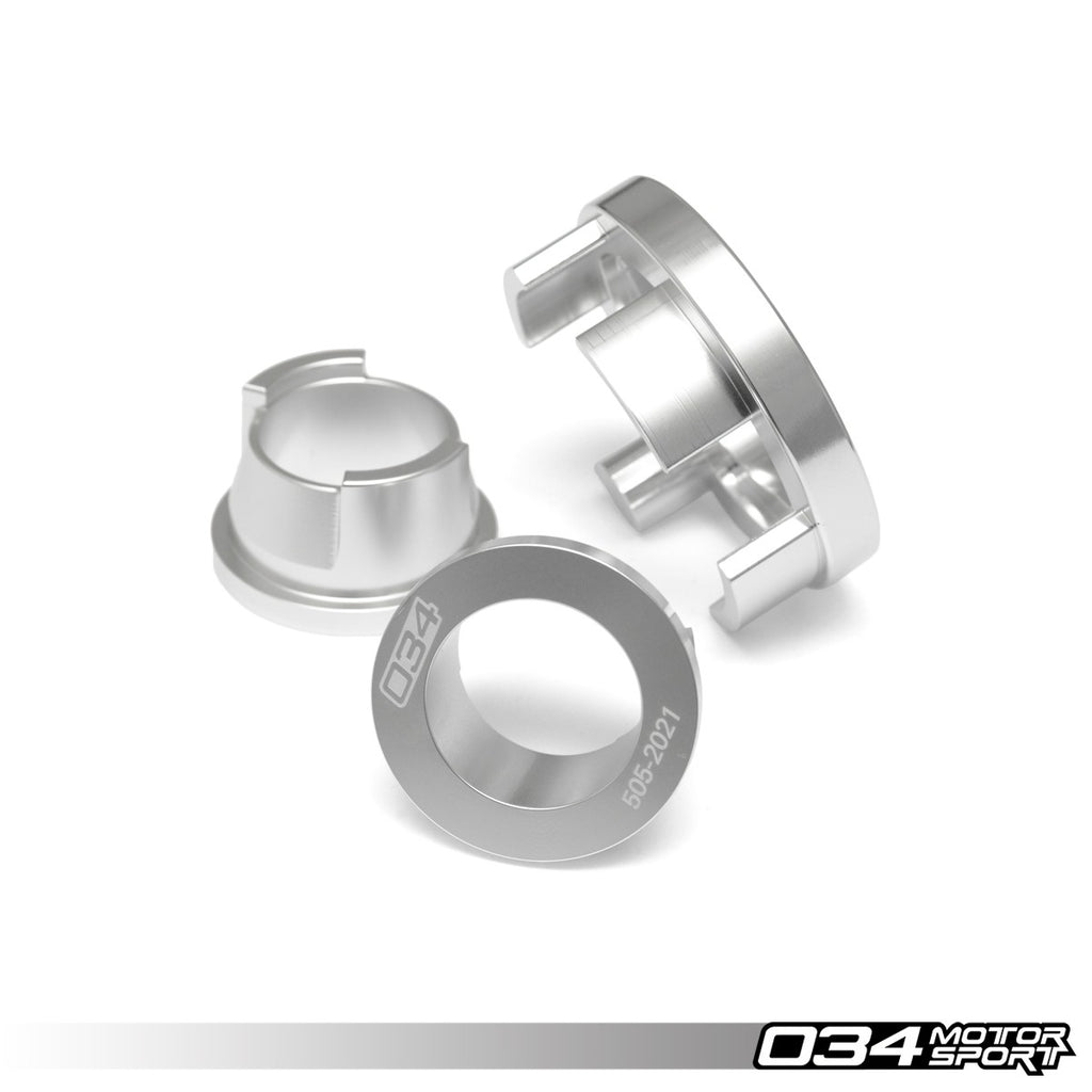 034Motorsport Billet Aluminum Rear Differential Mount Insert Kit, B9/B9.5 Audi A4/A5/S4/S5/RS5 & Allroad