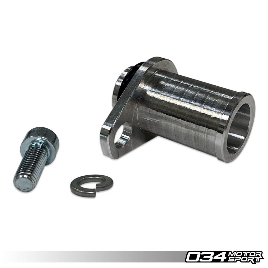 034Motorsport Block Coolant Adapter, Rear Audi I5 20V, Late (25mm)