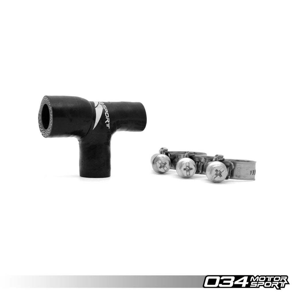 034Motorsport Breather Hose, AAN UrS4/S6, Throttle Body to Check Valve, Silicone