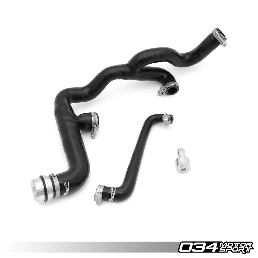 034Motorsport Breather Hose Kit, MkIV Volkswagen & 8N/8L Audi 1.8T AWD/ATC, Reinforced Silicone