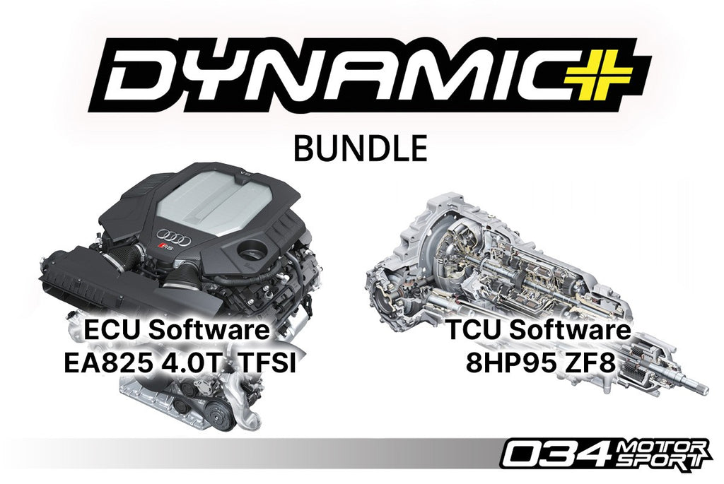034Motorsport C8 Audi RS6 & RS7 EA825 4.0T Dynamic+ Performance ECU & 8HP95 ZF8 Transmission Tuning Bundle