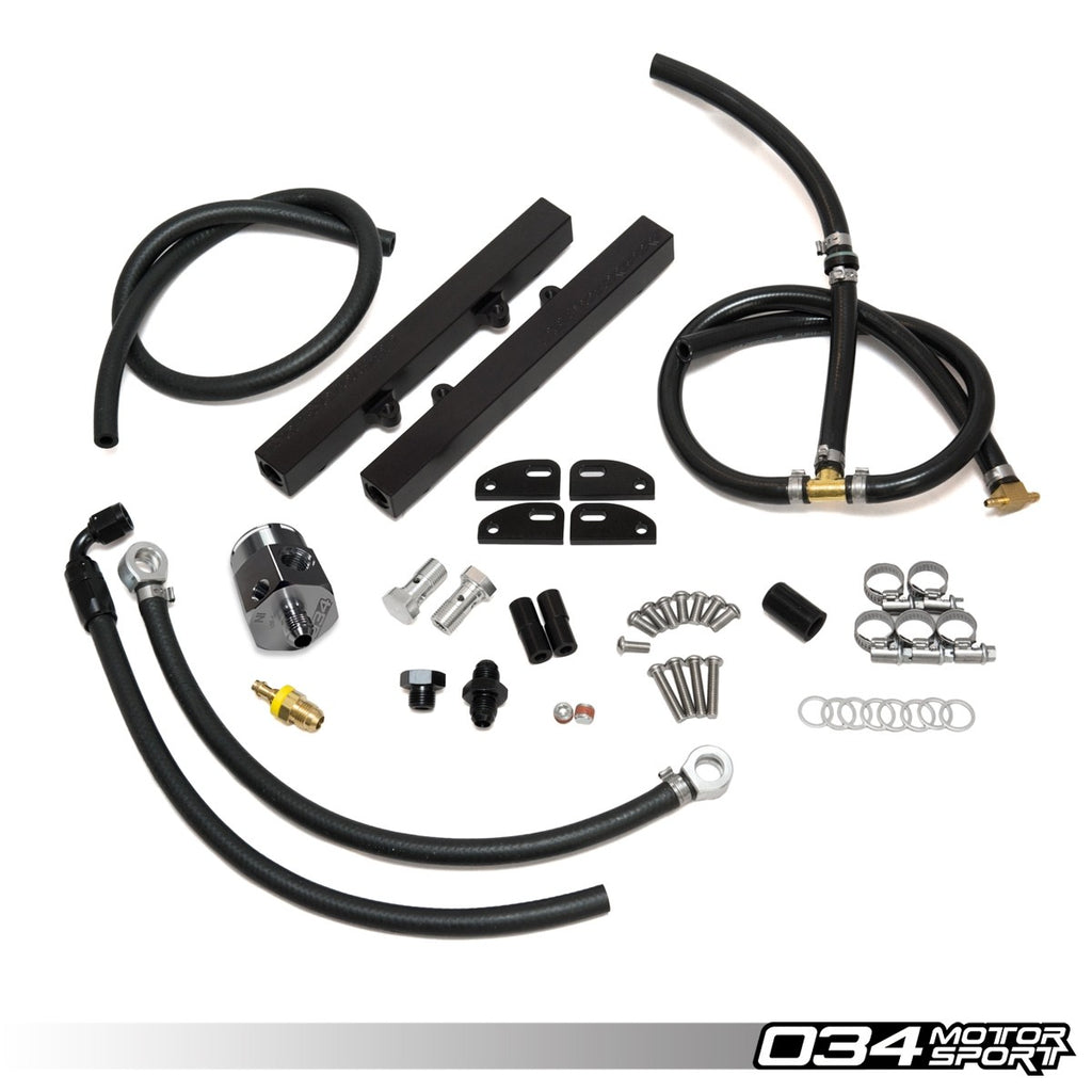 034Motorsport Complete Fuel Rail Kit, 2.7T S4, Drop-In