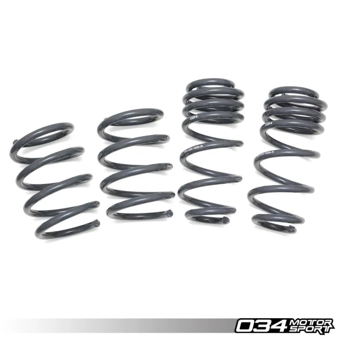 034Motorsport Dynamic+ Lowering Springs for 8S Audi TT RS
