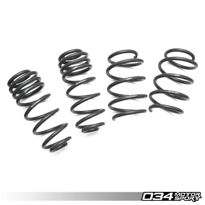 034Motorsport Dynamic+ Lowering Springs for MkVII Volkswagen Golf/GTI