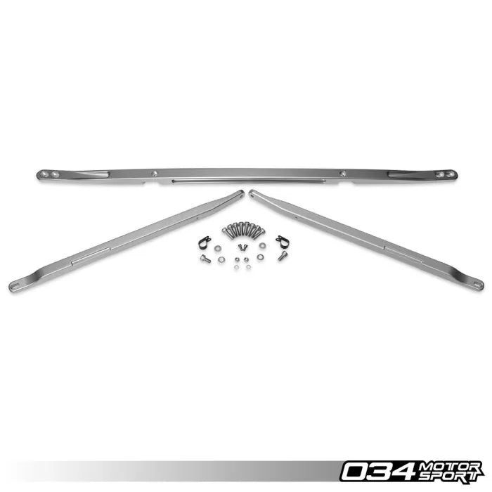 034Motorsport Billet Aluminum Front Strut Brace C8 Audi A6/S6/RS6 & A7/S7/RS7