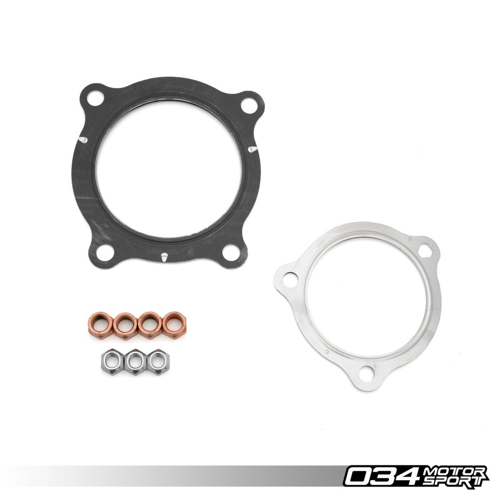 034Motorsport Hardware Kit, B8 Audi 2.0 TFSI Test Pipe / HFC Installation