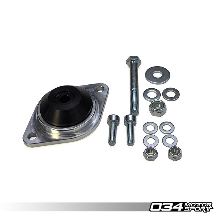 034Motorsport Transmission/Differential Mounts, Early Audi, Motorsport Spec, Billet Aluminum & Delrin