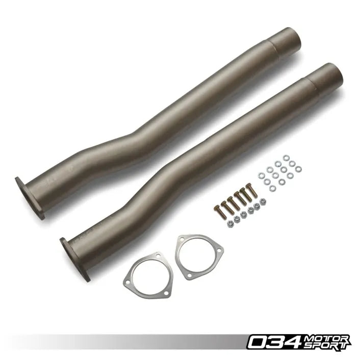 034Motorsport Res-X Racing Midpipes - Audi RS3 & TT RS (8V.5)