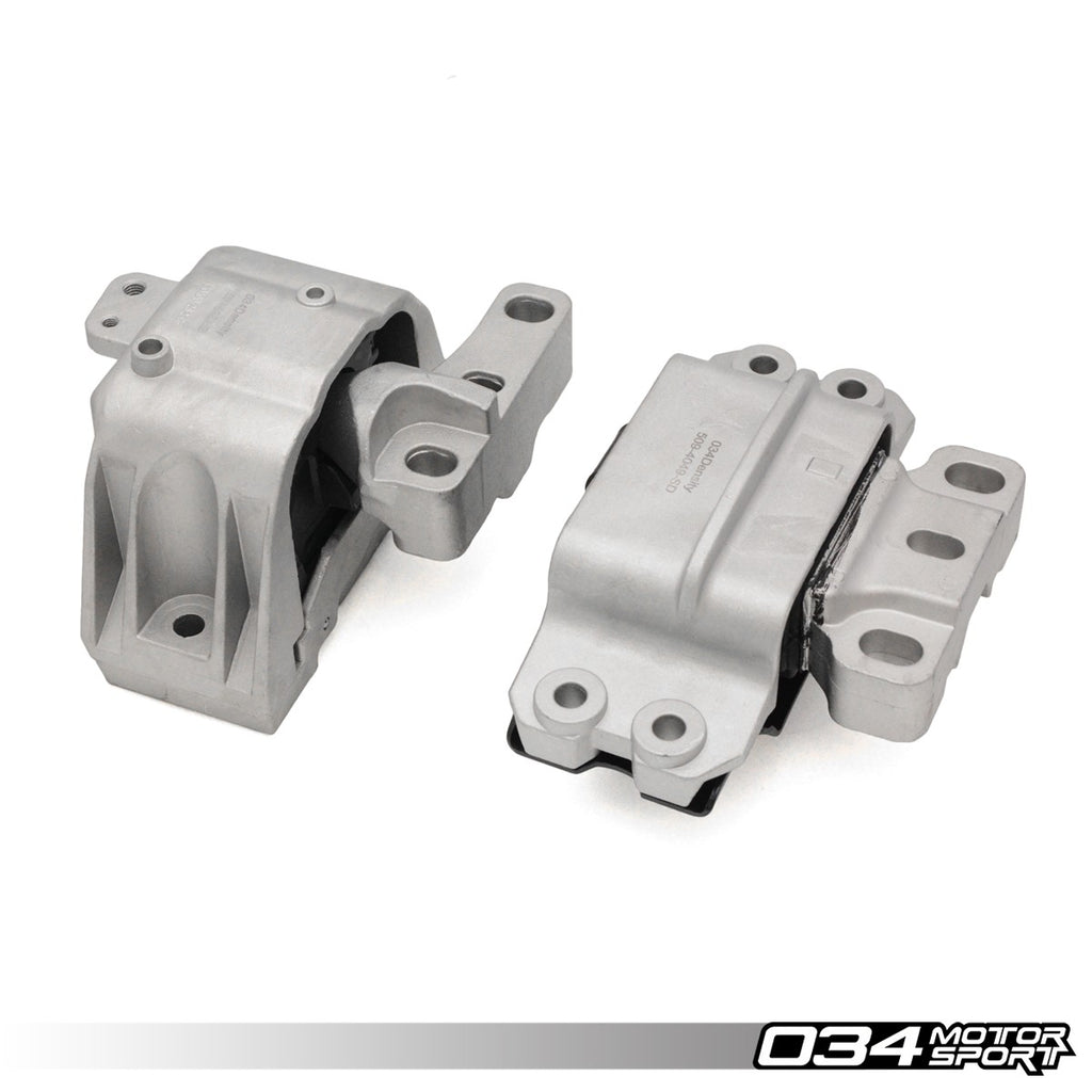 034Motorsport Motor Mount Pair, Street Density, MkV/MkVI Volkswagen Golf/Jetta & 8P Audi A3 2.0 TDI