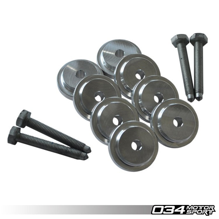 034Motorsport Subframe Bushings, Billet Aluminum, Audi Small Chassis