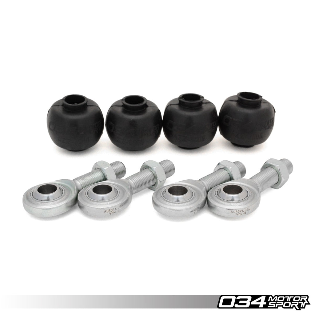 034Motorsport Rebuild Kit, Adjustable Sway Bar End Links, MkV/MkVI/MkVII Volkswagen & 8J/8P/8V/8S, B8/B8.5/B9 Audi