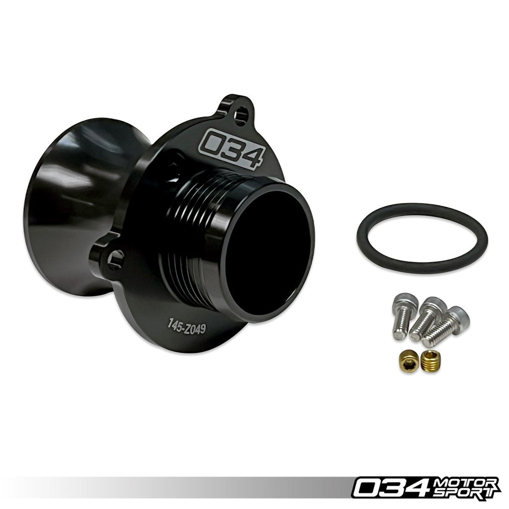 034Motorsport Turbo Muffler Delete w/ Test Ports, Mk8 Volkswagen GTI