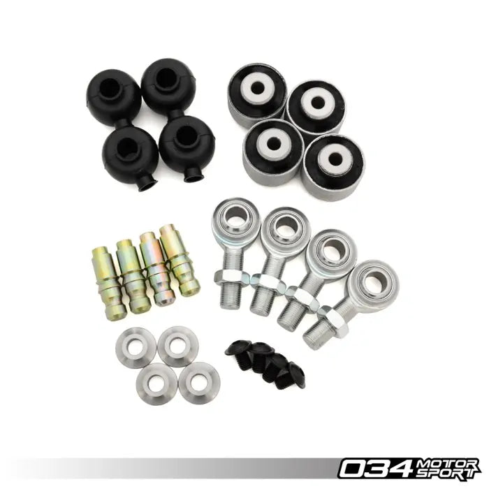 034Motorsport Density Line Adjustable Front Upper Control Arm Rebuild Kit - Audi B8/8.5