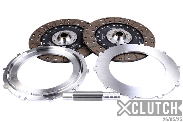 XClutch 9" Twin Rigid Organic Multi-Disc Service Kit