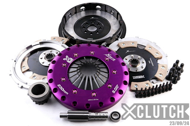 XClutch Stage 5 - 9.0" Twin Disc Rigid Ceramic Clutch Kit - BMW 325I (1992) / BMW 328I (1996) & more