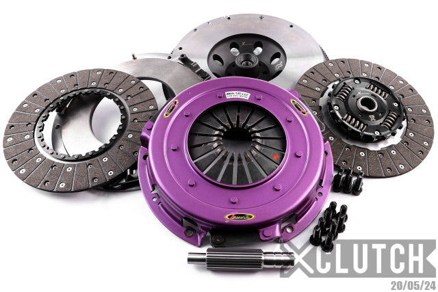 XClutch Stage 4 - Twin Disc Sprung Organic Clutch Kit - Ford Mustang Shelby Gt350 (2015)