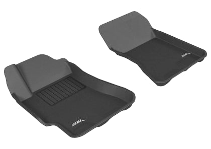 3D MAXpider 2002-2007 Subaru Impreza Kagu 1st & 2nd Row Floormats - Black