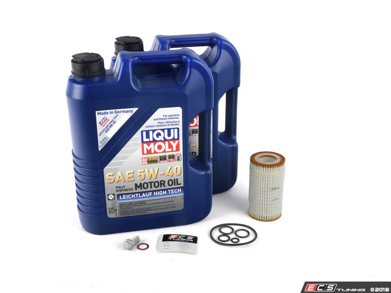 ECS Tuning Liqui Moly Leichtlauf Oil Service Kit (5w-40)