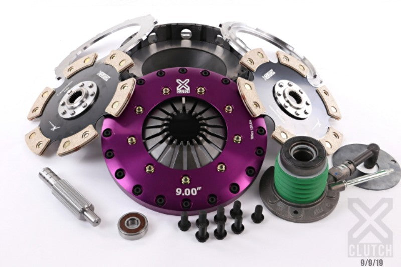 XClutch Stage 5 - 9.0" Twin Disc Rigid Ceramic Clutch Kit - Chevrolet Camaro SS (2016)