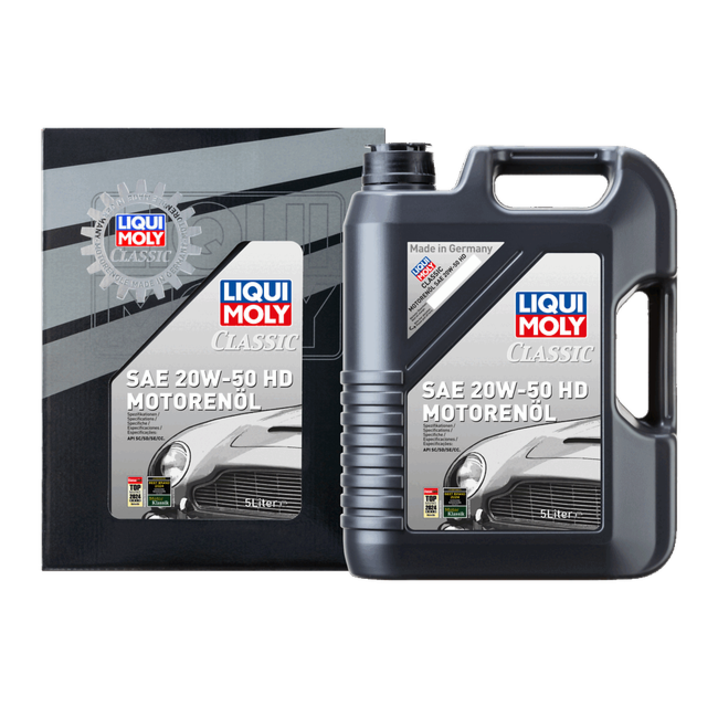 Liqui Moly Classic Motoroil SAE 20W-50 HD Motor Oil