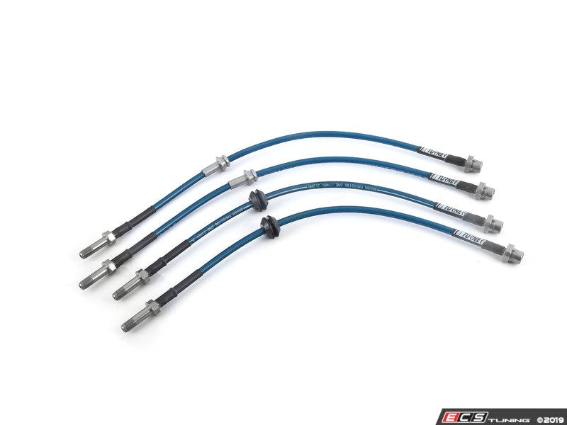 Turner Motorsport Stainless Steel Brake Lines - Complete Kit