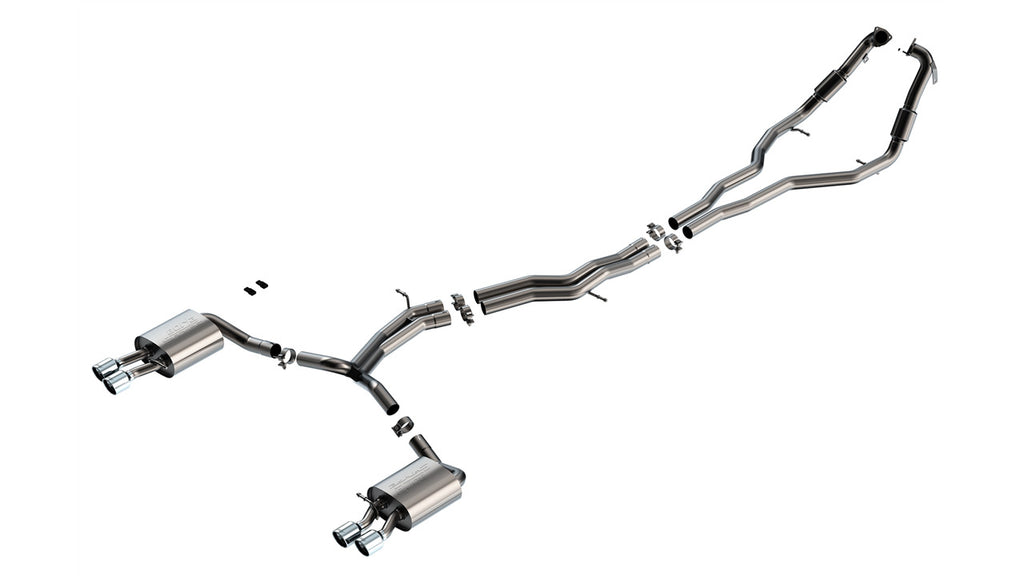 Borla S-Type Cat-Back Exhaust System - Audi S5 Sportback (2018-23) - Eurosport Performance