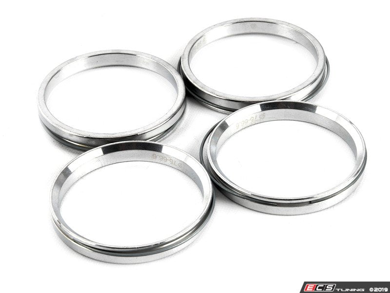 ECS Tuning Hub Centric Rings - Set Of Four - Metal