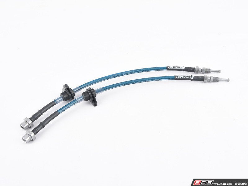 Turner Motorsport Stainless Steel Brake Lines - Front