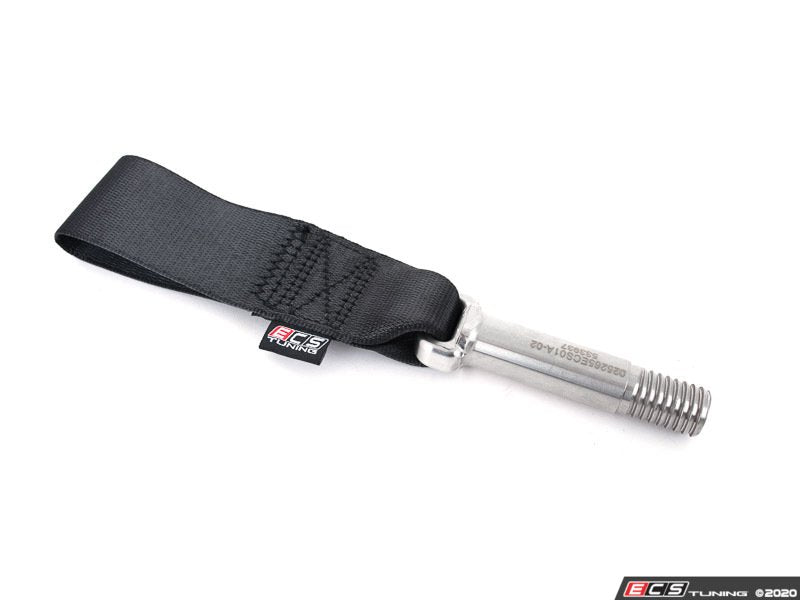 ECS Tuning MK7 Race Tow Strap - Black