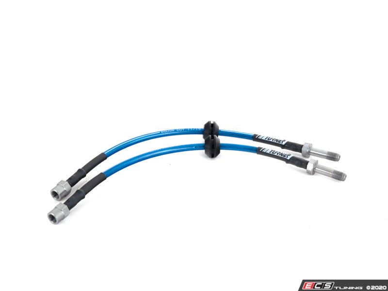 Turner Motorsport Stainless Steel Brake Lines - Rear