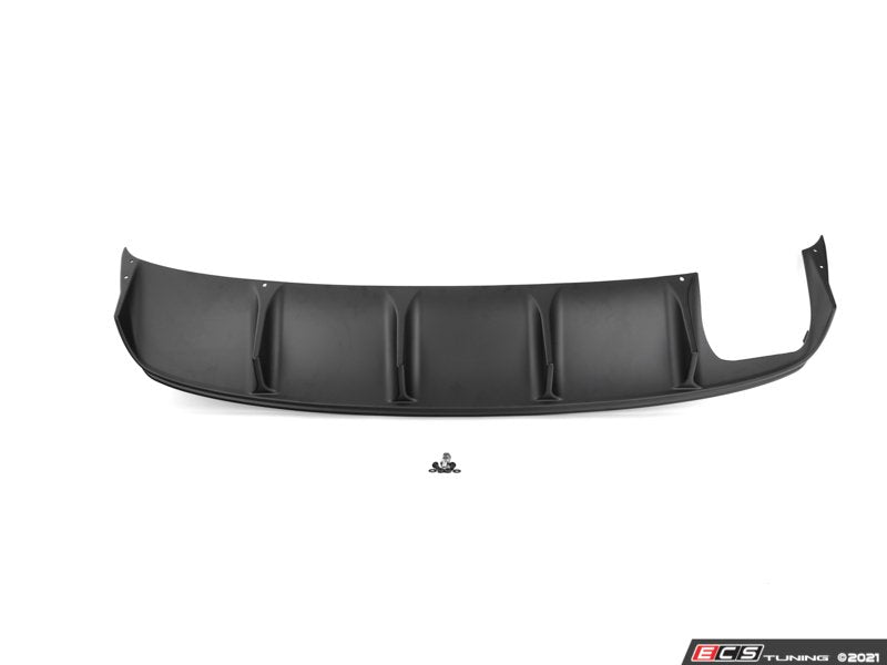 ECS Tuning MK6 Jetta Facelift Rear Diffuser - Textured Black