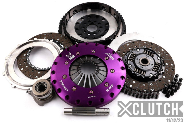 XClutch Stage 4 - Twin Disc Sprung Organic Clutch Kit - Volvo S40 T5 (2005)