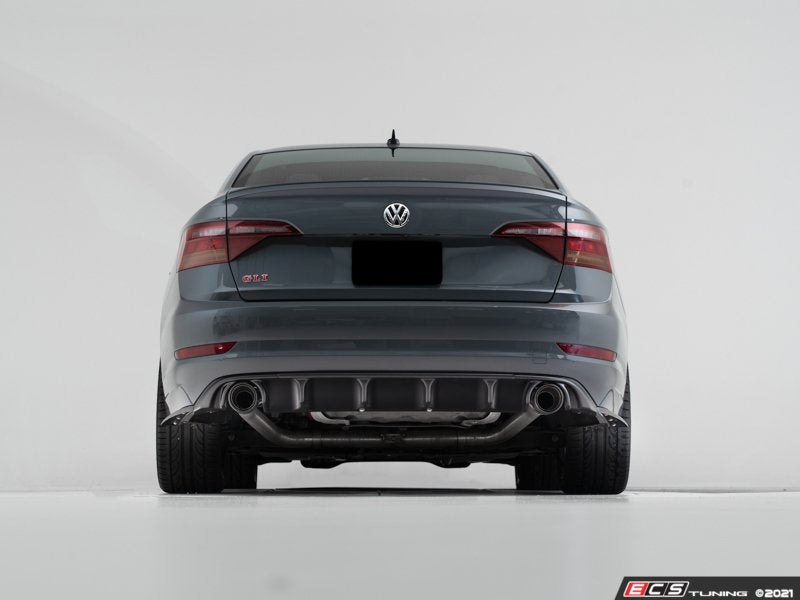 ECS Tuning MK7 Jetta GLI Rear Diffuser Kit - Textured Black
