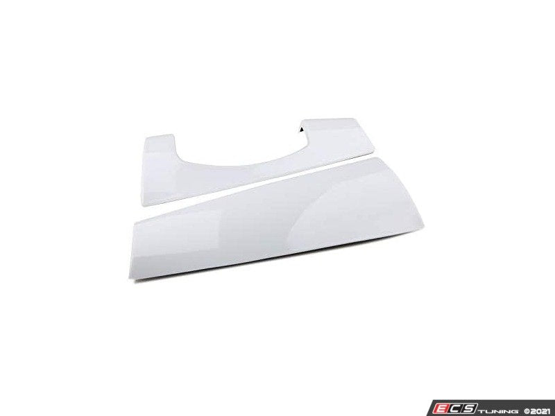 ECS Tuning White Dash Trim Covers - Set
